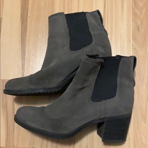 Gray Sam Eldeman Booties Size 8.5